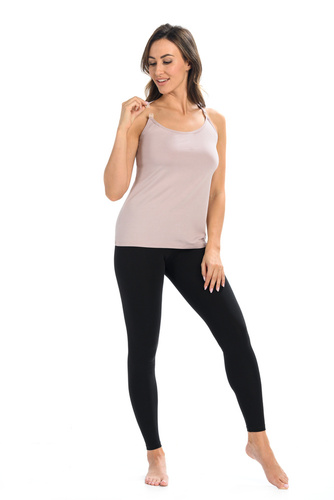 2719 Viola Bluzka Top do karmienia Teyli - kakaowy