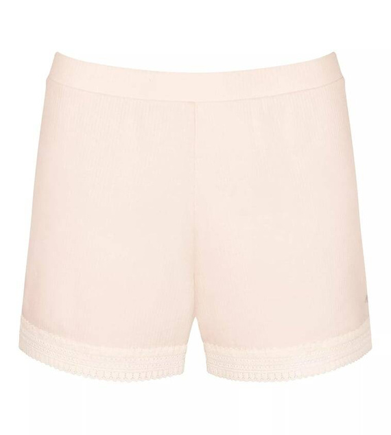 GO Ribbed Short krótkie spodenki piżamowe Sloggi - Angora