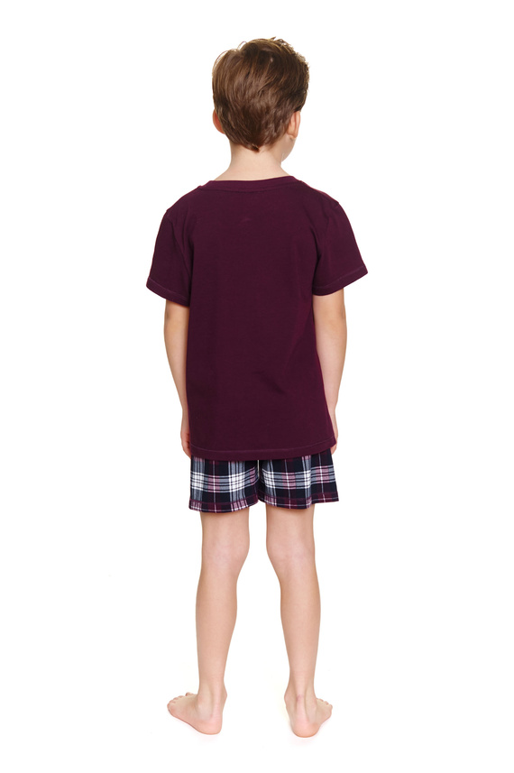7202 "Chill" Piżama dziecięca Unisex Doctor Nap - burgundy