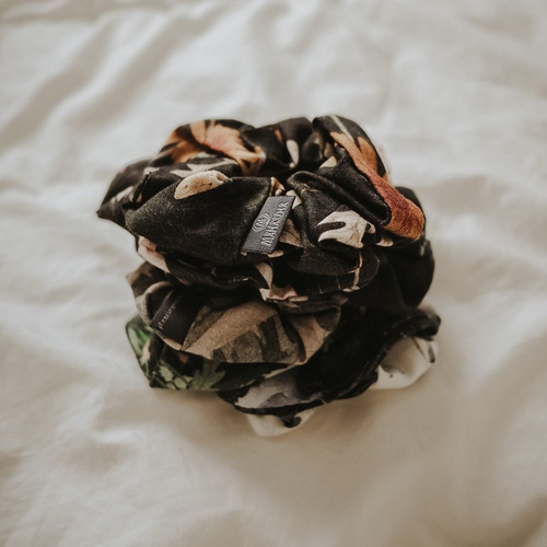 Gumka do włosów scrunchie Fairies- Makaszka