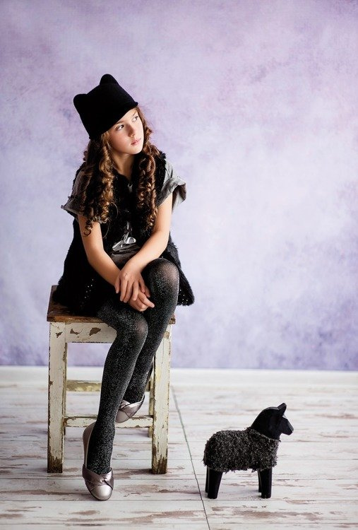 Rajstopy Moya 60 den Knittex - czarny