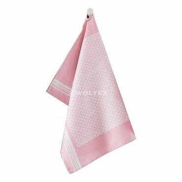 8463/5 Ścierka do naczyń  Czapla Maroko marokańska koniczyna Zwoltex -  różowa