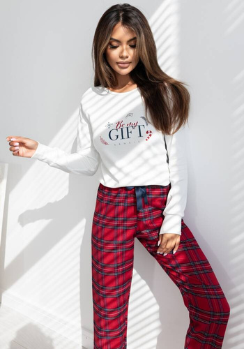 Maribel Piżama damska Interlock  Sensis - śmietankowy