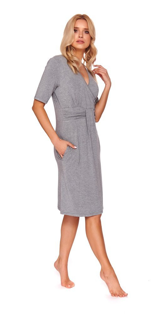 9116 Koszula Nocna Doctor Nap- dark grey