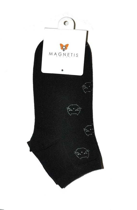 Zakostki Damskie Kotki  Magnetis - czarny