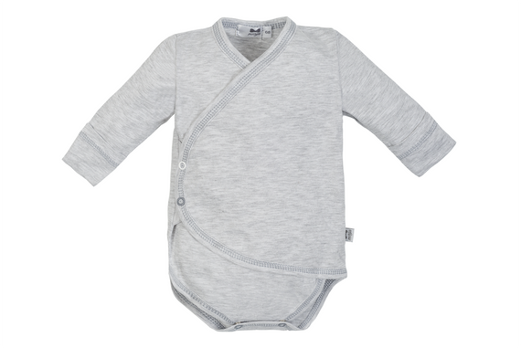 162S Universal Body rozpinane długi rękaw Marija - szary