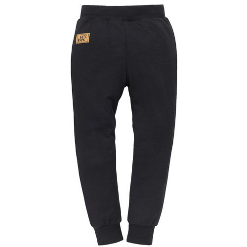 Lets Rock Legginsy chłopięce Pinokio - czarny