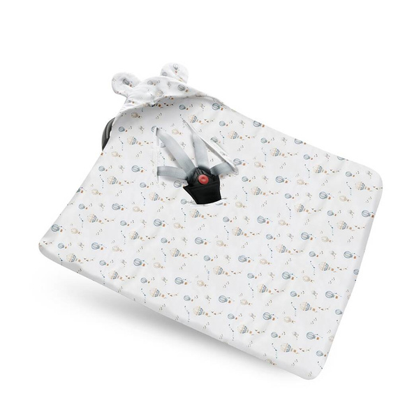 Retro Balloons Kocyk bambusowy do fotelika Yosoy