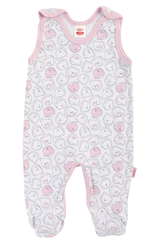 05238 "Pink Bears" Śpiochy niemowlęce Makoma