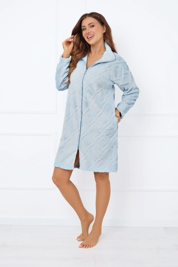 Arena Szlafrok damski Italian Fashion - niebieski