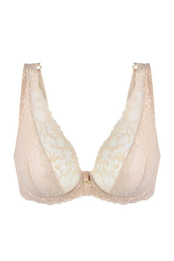 19185 Julia Bralette Biustonosz braletka Mediolano beżowy
