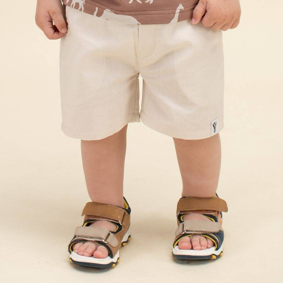 Safari Krótkie spodenki dla chłopca Pinokio - beżowy