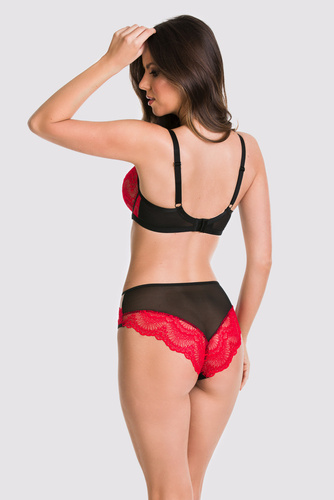 19170 Amore biustonosz miękki soft Mediolano czerwony