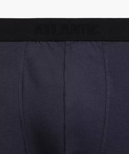 3MH-054 Bokserki męskie Atlantic - -czarny-grafitowy