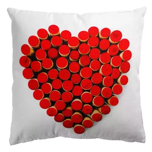 Jess Eco Cork Poszewka dekoracyjna Domarex biały