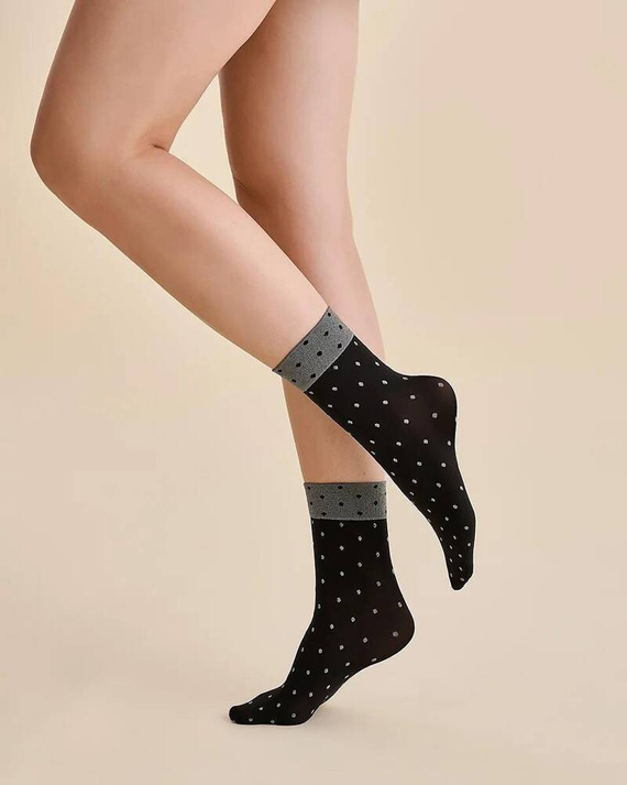 1222 Dina Skarpetki Damskie 50 den Gabriella - czarny