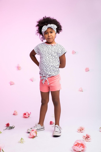 175187 Spodenki krótkie "Alice" Nicol - koralowy