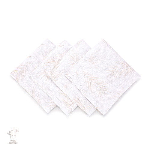 Chusteczki 100% Bamboo Muślin Lightness Makaszka