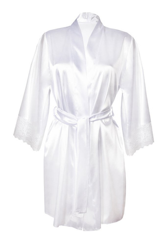 Adelaide Podomka Szlafrok Damski Dkaren - biały