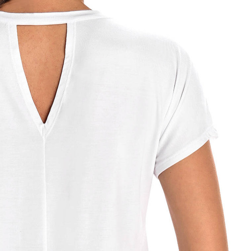 219201 Cora Bluzka damska bambusowa Teyli - biały