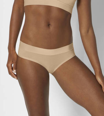 Figi Damskie go allround hipstery Sloggi - peanut butter