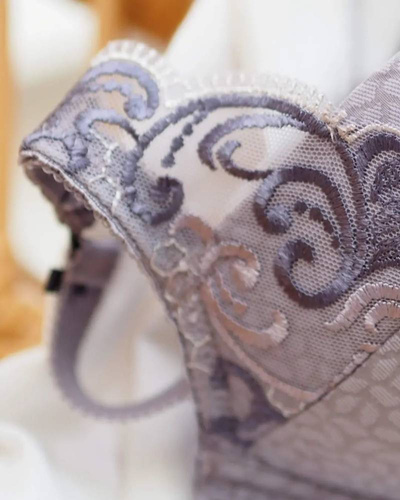 19104 Stella Biustonosz push up Mediolano stalowy 