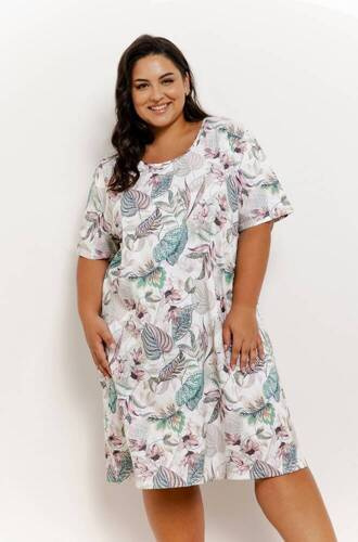 3371 Renny Koszula Damska Taro - biały