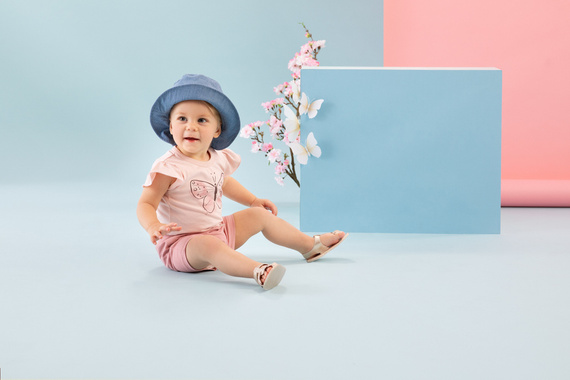 Summer Mood kapelusz dziewczęcy Pinokio - jeans