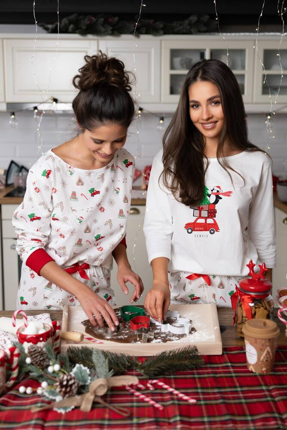 Lillian Piżama damska Sensis -ecru