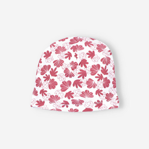 ABN-4159/LIS Wesoła Panda Czapka z bawełny organicznej Nini pomarańczowy