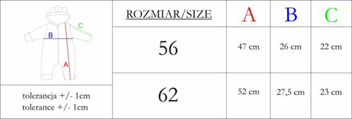 Kombinezon Niemowlęcy Nicol Tosia 225269 Miś Biały Ocieplany z Kapturem