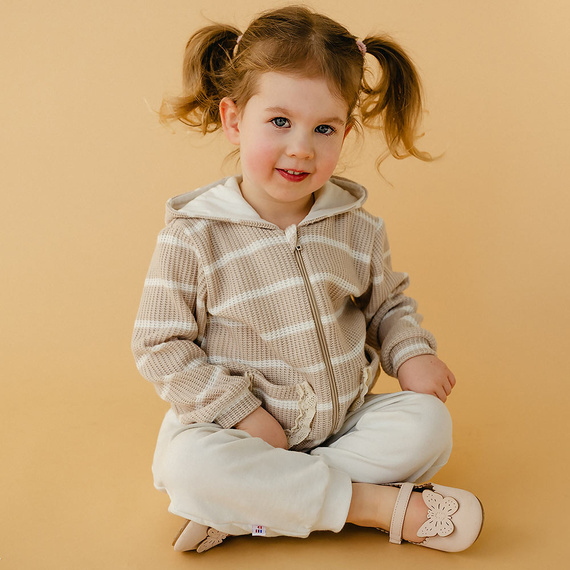 Meadow Sweterek rozpinany Eevi- beżowy
