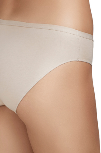 Figi bikini Selene 400 beżowe dwupak bawełniane klasyczne