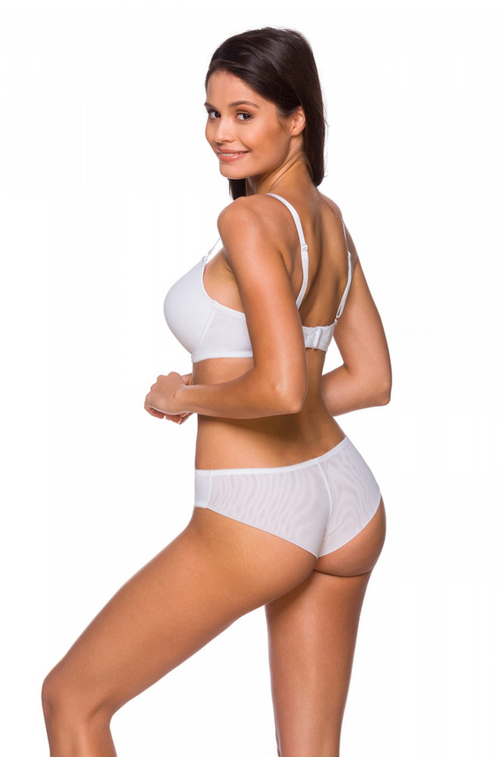 139 Biustonosz push-up Lupoline - biały