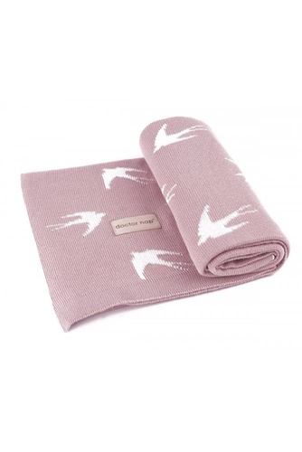 2108 Kocyk bambusowy Swallow Doctor Nap - rose