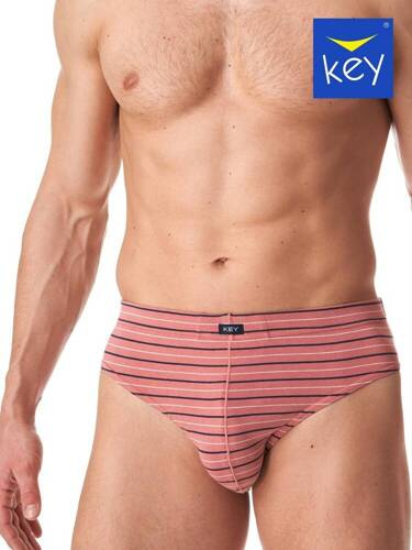 MPP 355 Slipy męskie 2-pak Key- czerwony granatowy