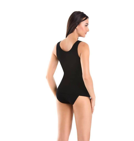 2301 Claudia Koszulka Bawełniana Top Teyli - czarny