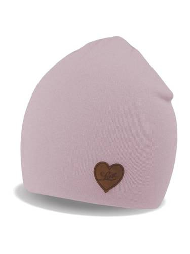 CP003 Girl Czapka dla dziewczynki Noviti - 05 różowy brudny