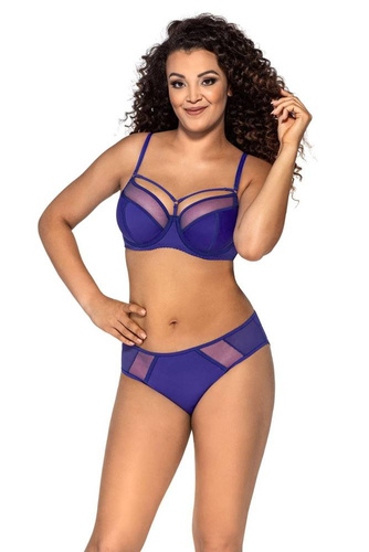 1030/1/B Figi Damskie Brazyliany AVA - niebieski