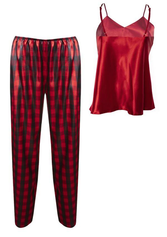 DK-KI Komplet Damski Piżama DKaren - Świąteczny 16