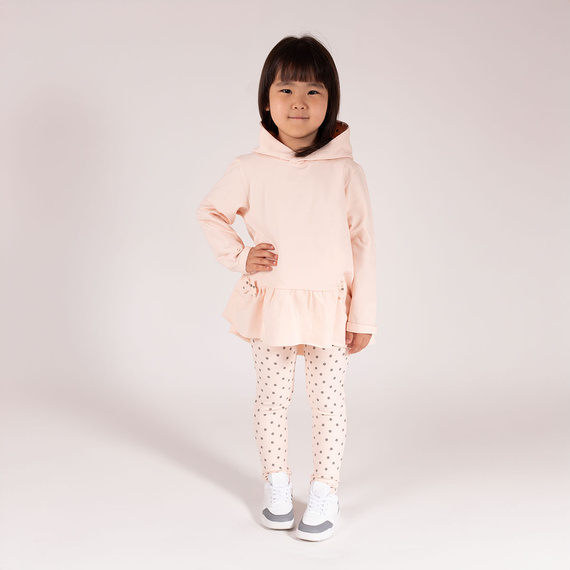 192281 Legginsy "Sara" Nicol - jasny łosoś