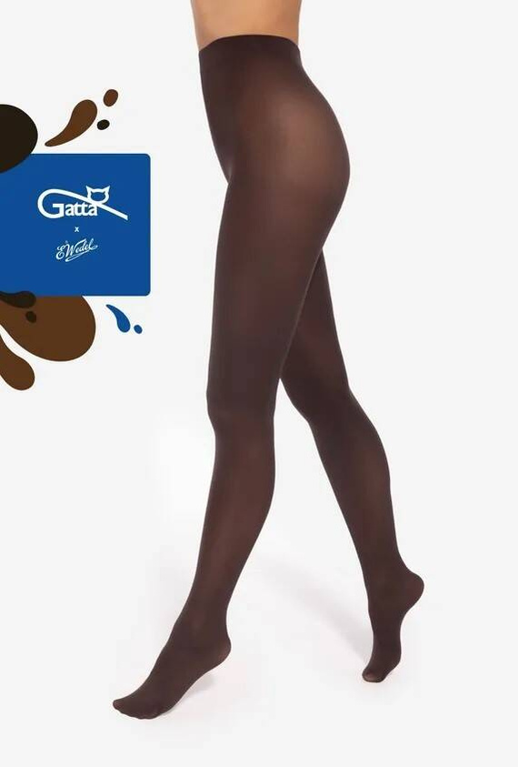 Wedel Microfibre Rajstopy damskie 40 den Gatta - dark choco