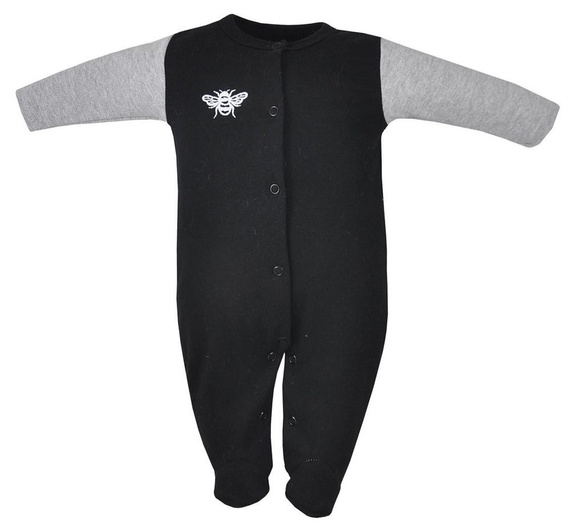 Pajac niemowlęcy "BEE" Koala- czarny