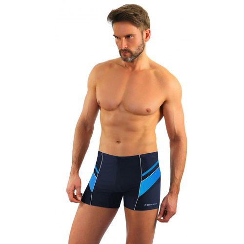 BD357 Bokserki kąpielowe Sesto Senso granatowy