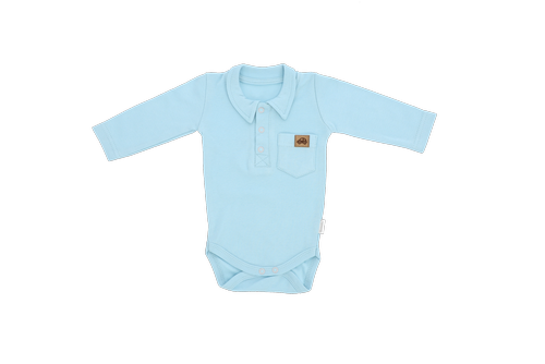 BP10997 Dino Body polo z długim rękawem Mamatti