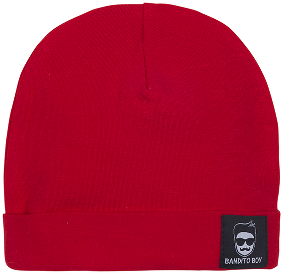 2415 Bandito boy Czapka niemowlęca Marija - czarny