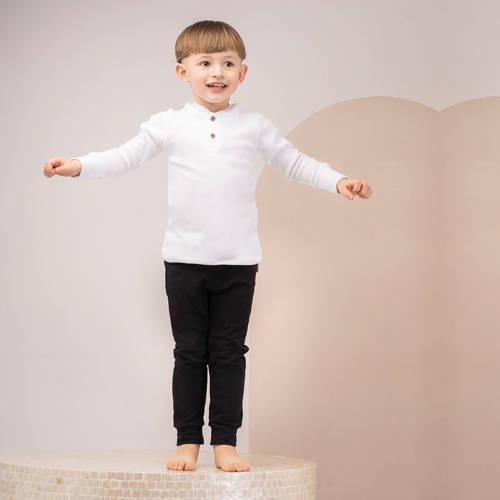 169561 Spodnie dresowe "Mix" Nicol - czarny