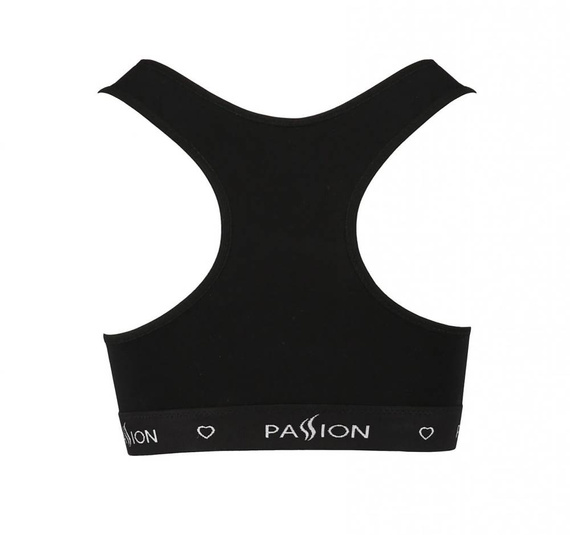PS010 Top Biustonosz miękki Passion czarny 