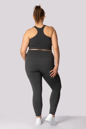 Base legginsy damskie Mona szary