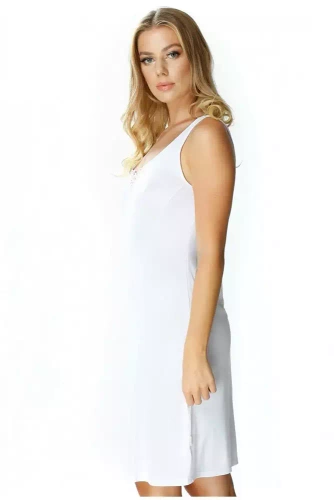 6199 Virginia halka koszula nocna damska Mewa biały